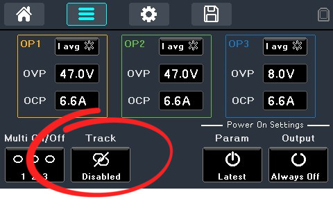 Voltage tracking